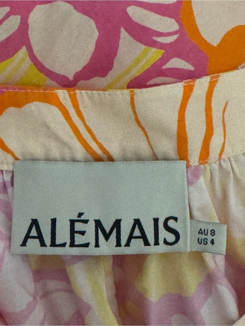 Alemais Fenella Mini Dress in Cotton